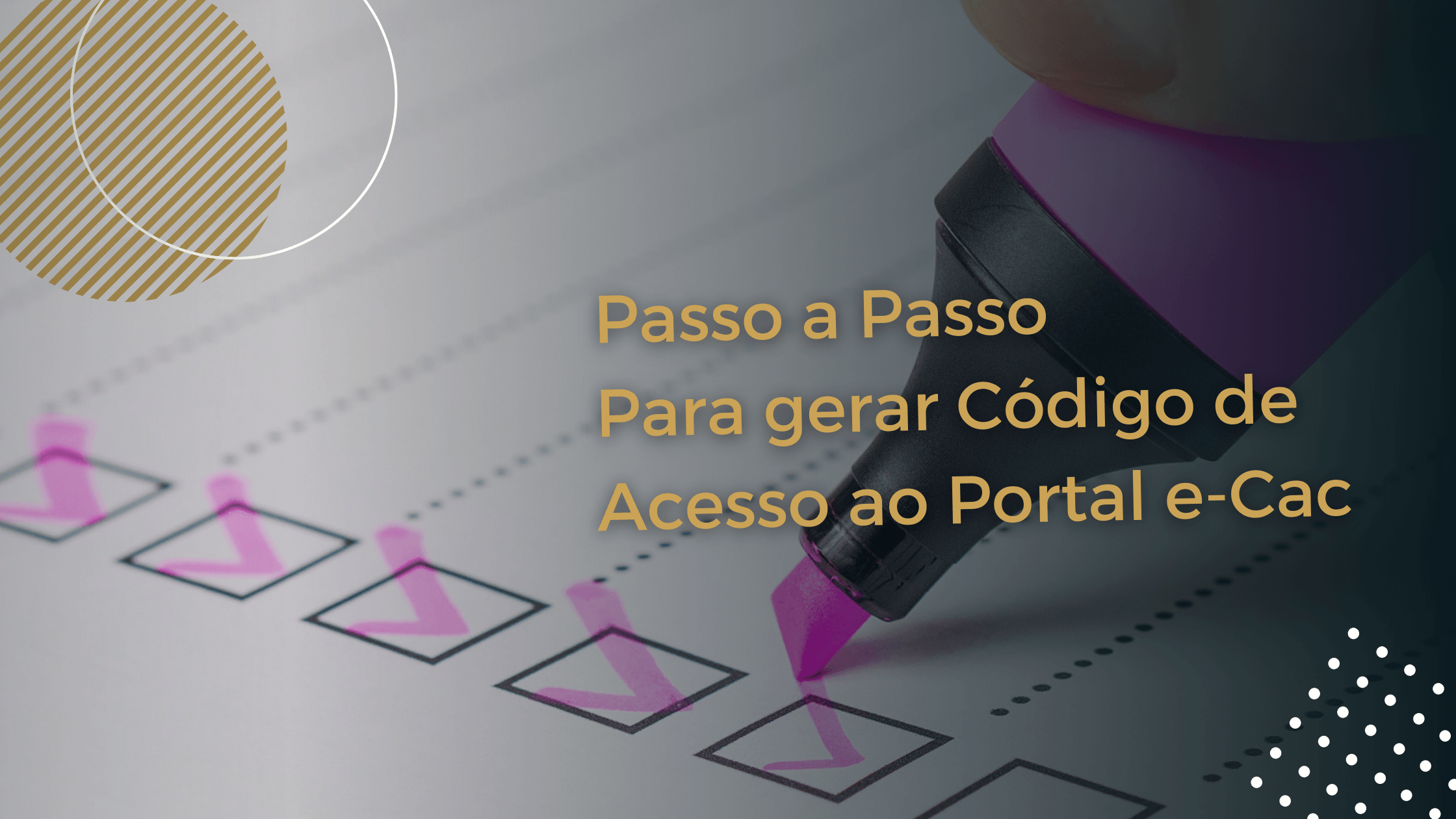 Finance Assessoria ContÃ¡bil Passo A Passo Para Gerar CÃ³digo De Acesso Ao Portal E Cac 9122